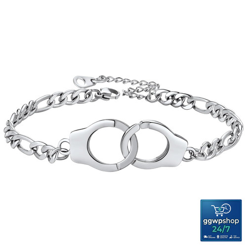 Fußkette edelstahl 18k - fußkette,