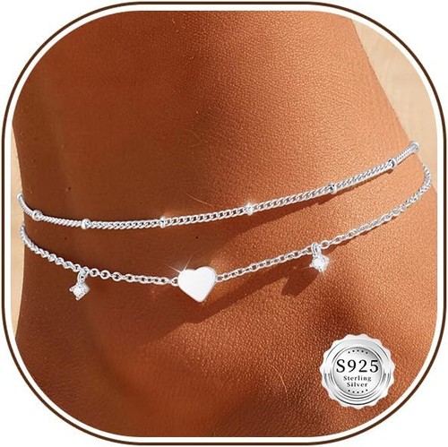 Fußkettchen damen silber 925 - fußkettchen,