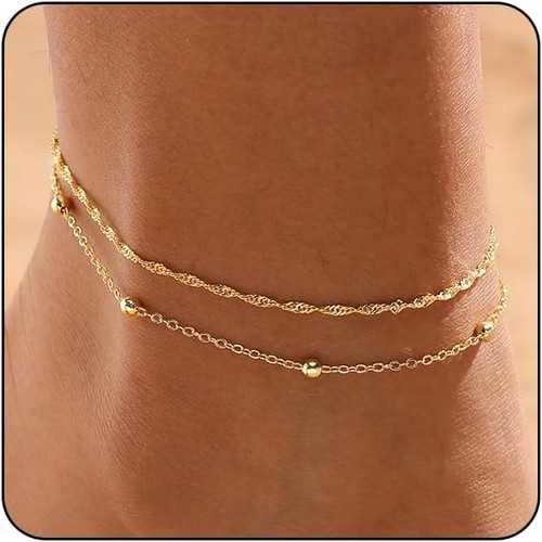 Fußkettchen damen gold silber - damen,