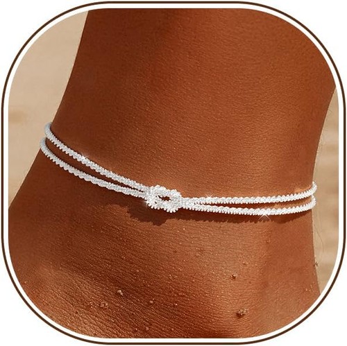 Fußkettchen damen silber - damen, 925
